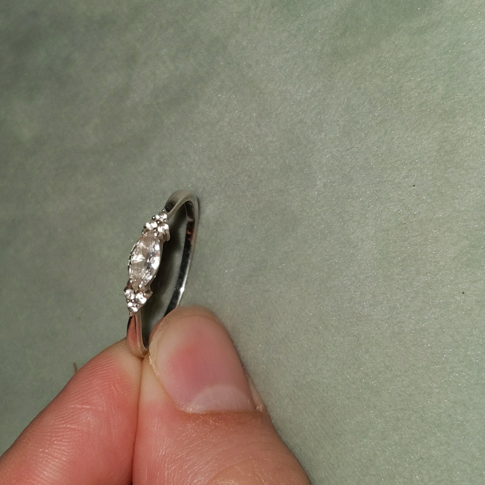 Sterling silver ring, size 9